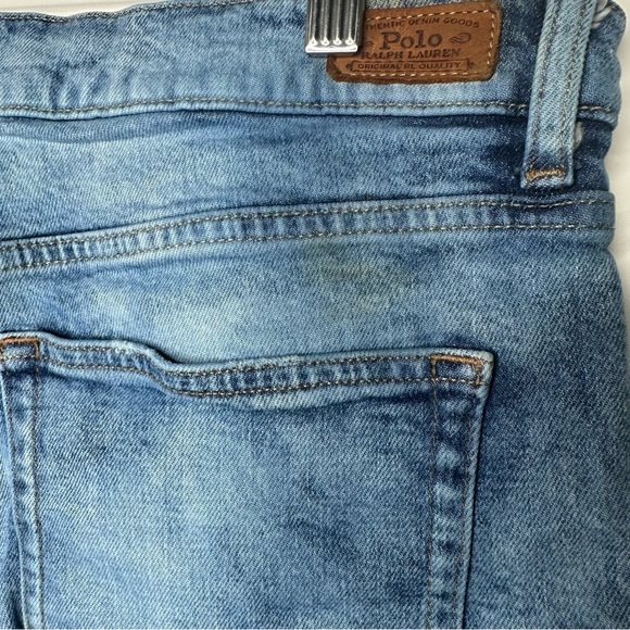 Polo Ralph Lauren Women’s Tompkins Skinny High-Rise Raw Hem Ankle Jeans 32 - Picture 6 of 10